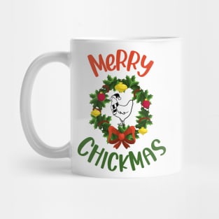 Xmas Chicken Merry Chickmas Mug